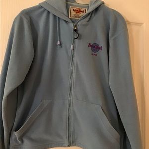 HARD ROCK ROME zip up sweatshirt